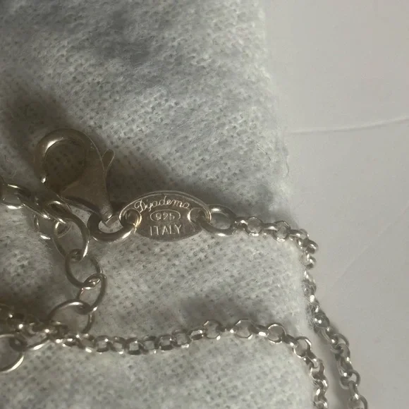 Dyadema Italy 925 Lariat Necklace - Picture 12 of 12